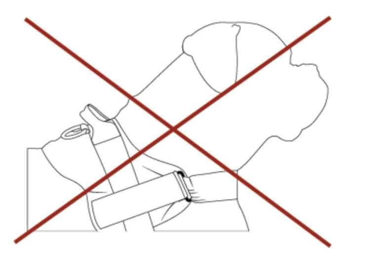 taglia sbagliata